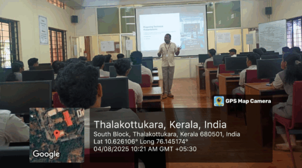 AIML Dept and VRC organize session on “Technical Presentation: A Guide for Students”