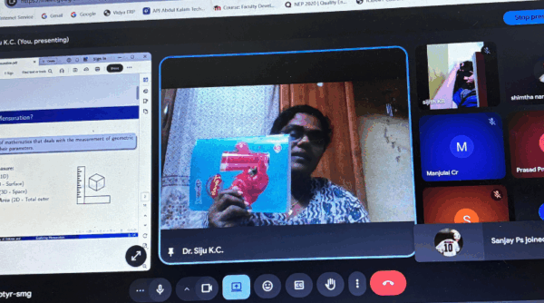 VSEC Head leads engaging session on "Exploring Mensuration - Part A"