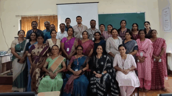 Farewell function in appreciation of the outstanding service of Ms Asha T V and Ms Pushpam