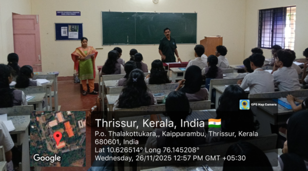 Vidya Central Library commemorates 76th Constitution Day with dedication and pride