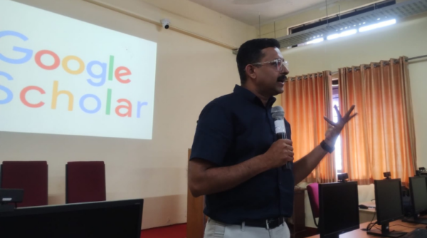 VRC in collaboration with Vidya Central Library and ISTE organizes a workshop on 'Academic Publishing – Platforms, Metrics, and AI Tools for Academic Writing