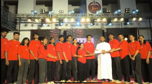 D-Addiction team triumphs at Srishti 2026 with a dazzling First Prize victory