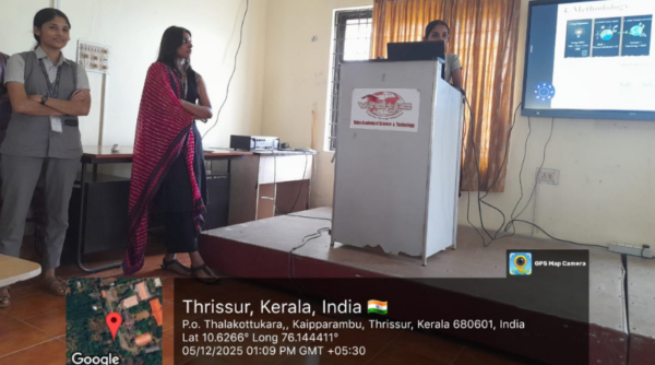 VSEC conducts a project presentation on the assessment of existing energy consumption measures and the carbon footprint of Vidya Campus