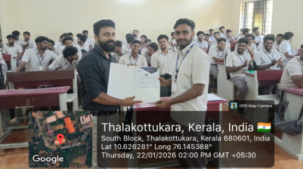 ME Dept celebrates NACTET 2025 - 26 winners for their outstanding achievement