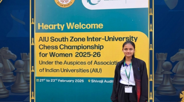 Vidya student represents APJAKTU in the AIU South Zone Inter-University Chess Competition 2025-26