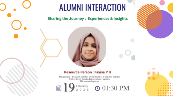 Alumni Interaction Session by MCA