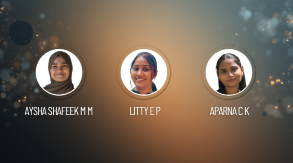 Winners of “VoiceHER” Speech Competition conducted by the NDLI Club of Central Library on International Women’s Day