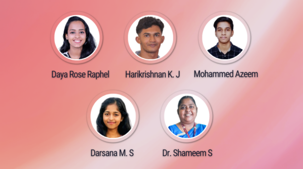 CSE faculty member and students present research paper at the National Conference on Sustainable Futures