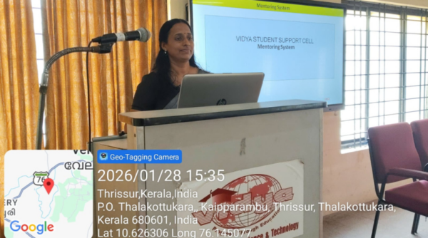VSSC organizes session on Mentoring System with students