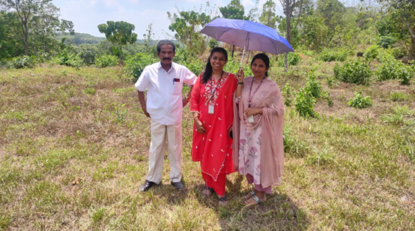 CE Dept served as the Quality Inspection Team for soil testing at Thekkumkara Village