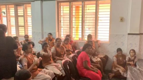 NSS volunteers visit Snehadeepthy Special School