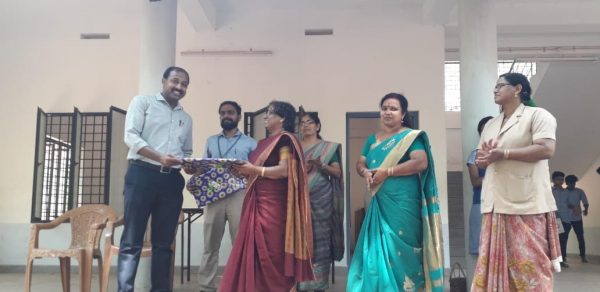 SAP team from Vidya delivers motivational talk at Velur School