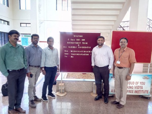 C-Design conducts campus recruitment drive for Civil Engg students