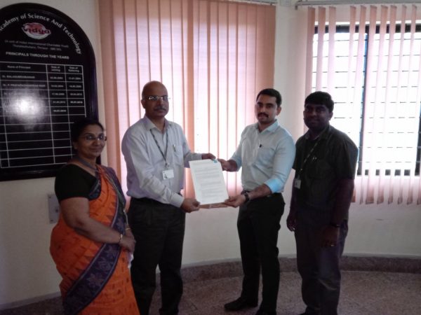 Vidya renews MoU with ICT Academy of Kerala