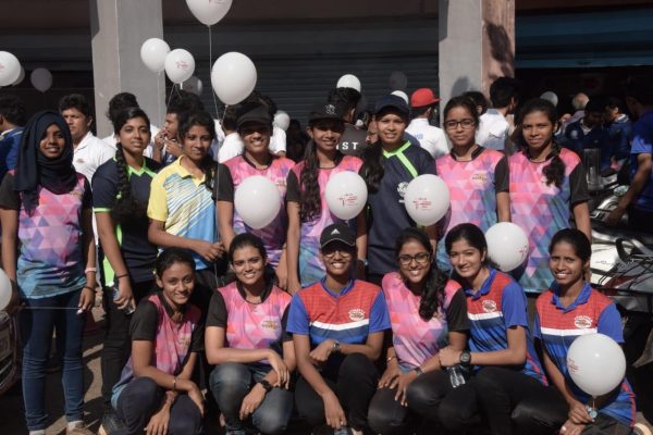 Vidya student participate in Walkathon held connection with World Kidney Day