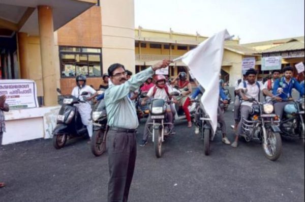 NSS volunteers participate in bike rally