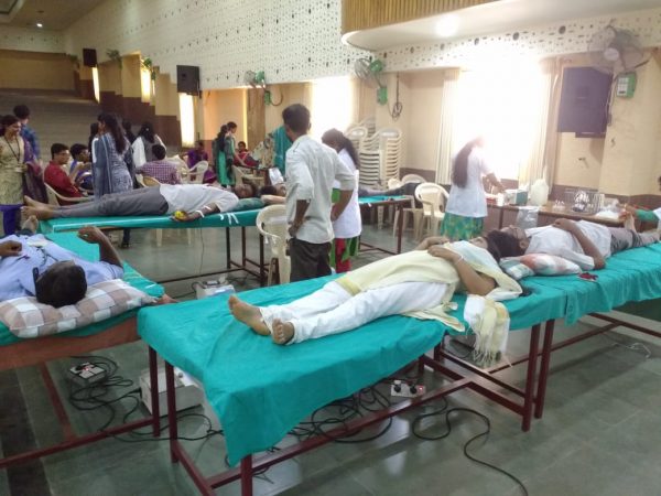 Blood Donation Camp at Vidya