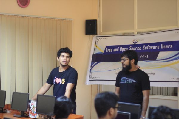 FOSSers Club of Vidya conducts one day workshop on Python