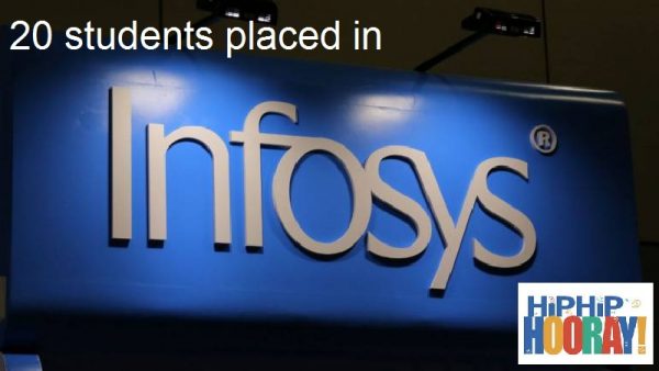 A proud moment for Vidya: Infosys offers placements for 20 students