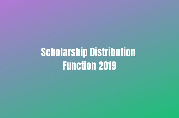 Vidya's Scholarship Distribution Function: Date finalised