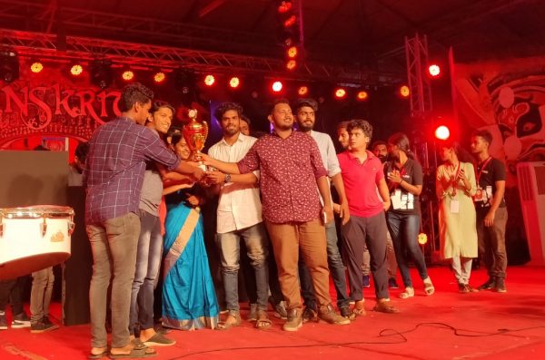 Vidya students bag Overall Championship in SANSKRITI 2K19