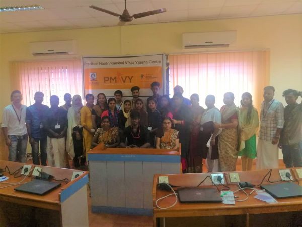 CSE and MCA Depts complete Domestic Data Entry Operator course under PMKVY