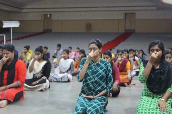 Vidya observes International Day of Yoga
