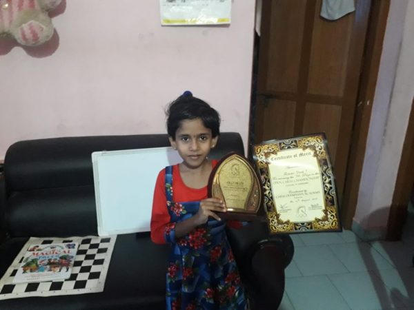 Vidya family member wins Chess Championship