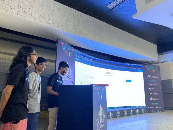 CSE student participates in an international hackathon and wins prize