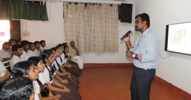 ME faculty delivered a talk on “Cyber Issues and Social Network Traps” ME faculty delivered a talk on “Cyber Issues and Social Network Traps”