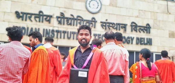 ECE alumnus awarded MBA degree from IIT Delhi