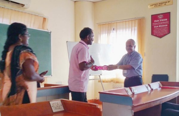 ME faculty delivers lecture on "Simulation of Dynamic Systems"