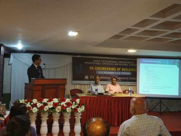 Head of CE Dept chairs a session in National Convention of Architectural Engineers