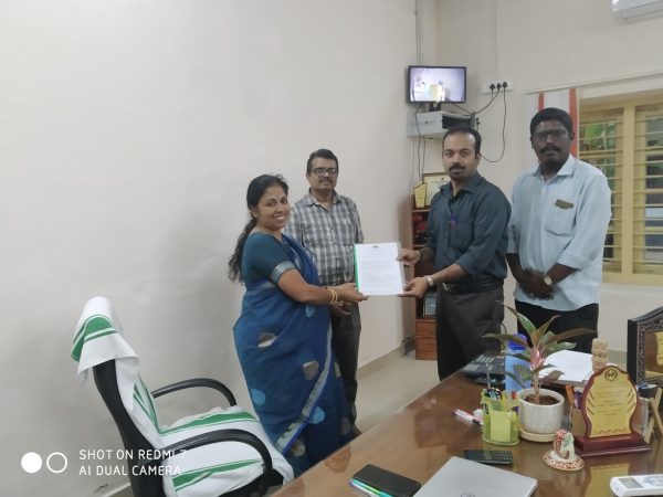 Vidya and GWPC Nedupuzha enter into MoU