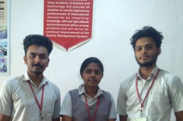 Three Vidya students placed with Zerone Consulting