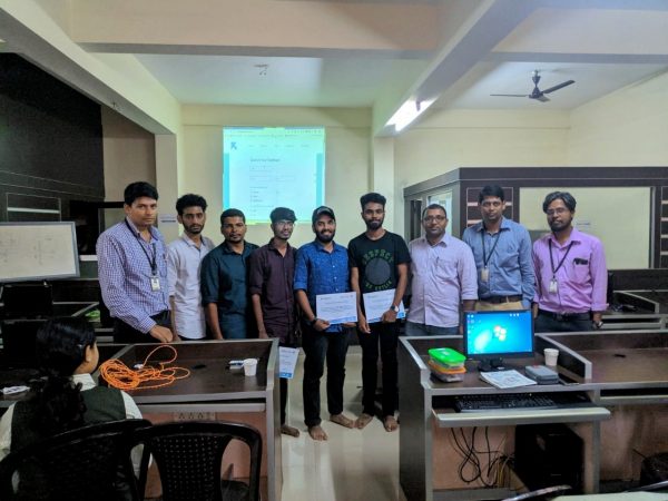 Vidya students attend two-day hands on workshop on IoT