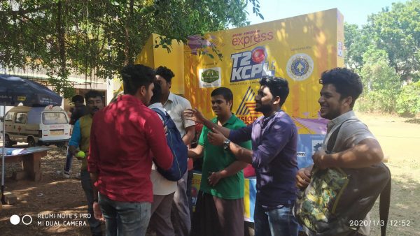 KCPL T20 Cricket Tournament: Promotional roadshow in Vidya