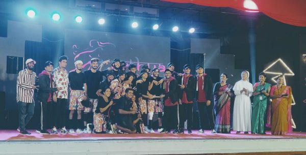 D’ Addiction Dance Club of Vidya gets second prize in Nrthya 2020