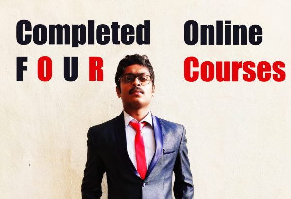 EEE student completes four, yes FOUR, online courses!