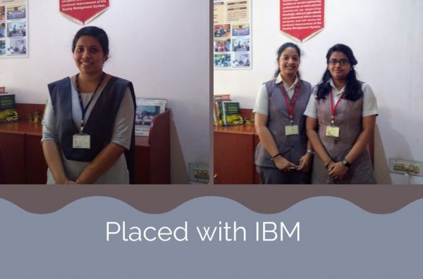 Four Vidya students placed in IBM after a women-only CRD