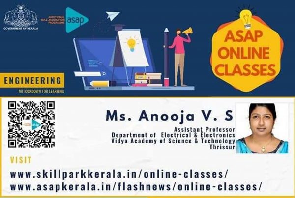 EEE faculty conducts online class under ASAP