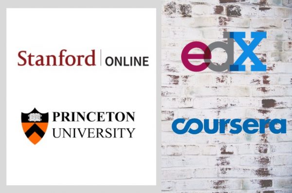 CSE students complete online courses offered by Stanford and Princeton Universities