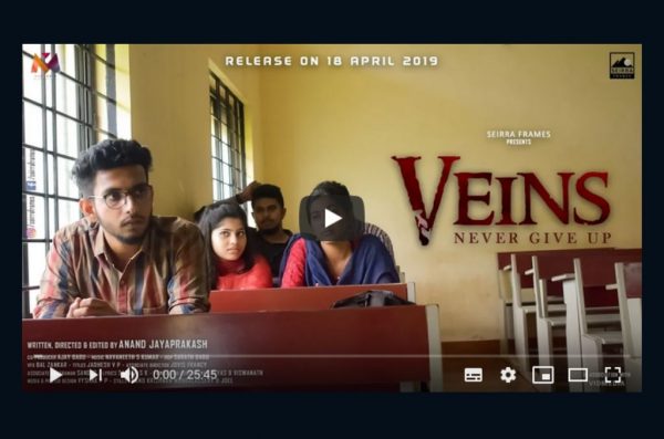 "VEINS" : A short film by Vidya alumnus