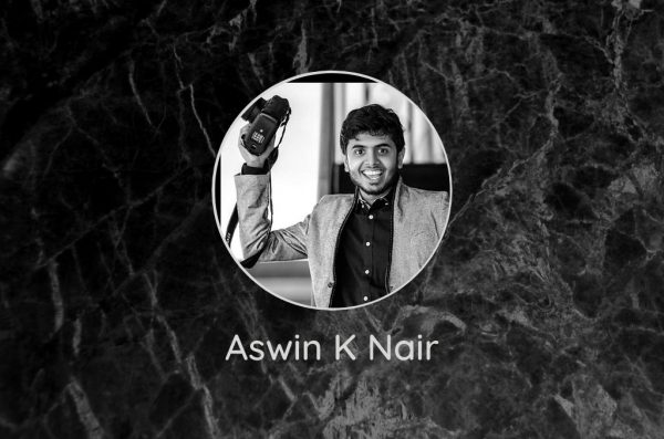 Meet Aswin K Nair, Wedding Bells Photography, a Vidya alumnus