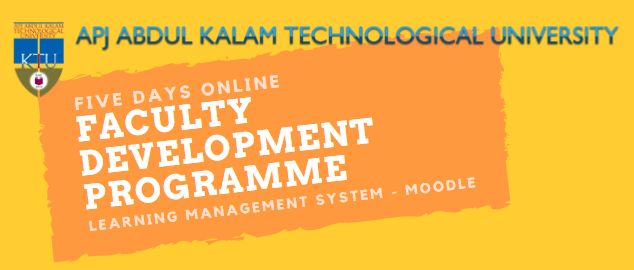 CSE faculty members attend KTU-FDP on Moodle | News & Events