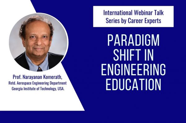 Vidya conducts the first episode of International Webinar series by career experts