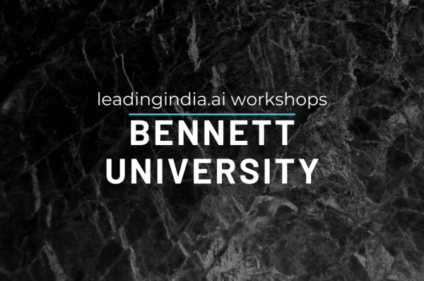 Participation in workshops by Bennett University
