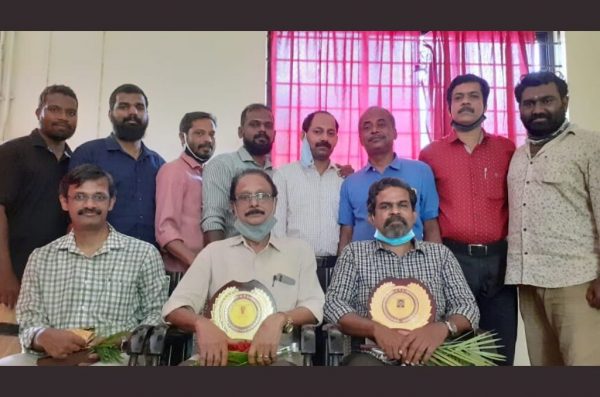 ME Dept bids farewell to Mr Velayudhan P and Mr Suresh T V