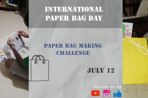 NSS volunteers observe International Paper Bag Day