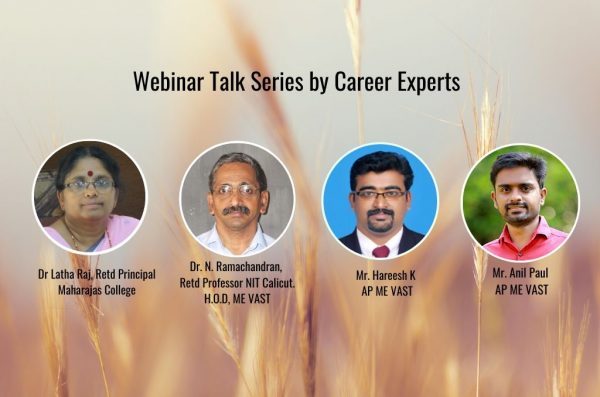 Vidya continues with the series of talks by Career Experts